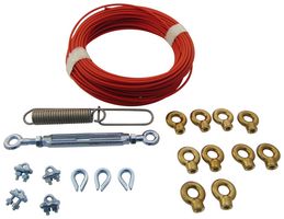TELEMECANIQUE SENSORS XY2CZ9325 Switch Accessory, Mounting Kit, Telemecanique XY2CH Series Emergency Stop Rope Pull Switches