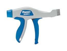 PANDUIT GS4EH-E Cable Management Tool, Tension Controlled, Ergonomic Cable Tie Installation Tool, Blue, Aluminium