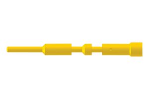 HUMMEL 7.010.941.001 Circular Connector Contact, TWINTUS, Pin, Crimp, 17 AWG, 24 AWG