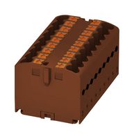 PHOENIX CONTACT 3273296 Panel Mount Barrier Terminal Block, 24 A, 500 V, 12 Pole, 6, Push In, 12 AWG