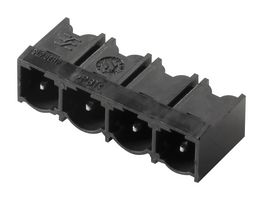 WEIDMULLER 1026770000 Terminal Block, Header, 7.62 mm, 3 Ways, 29 A, 630 V, Through Hole Right Angle