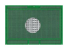 VECTOR ELECTRONICS 4615 PCB, Eurocard, Pre-Etched, Epoxy Glass Composite, 1.57mm, 233.43mm x 160mm