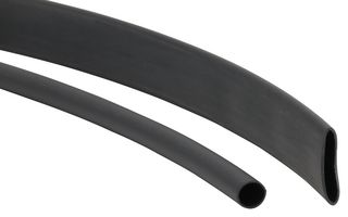 MULTICOMP PRO PP001977 Adhesive Lined Heat Shrink Tubing, Dual Wall, 4:1, 0.47 ", 12 mm, Black, 4 ft, 1.22 m