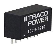 TRACO POWER TEC 2-1222 Isolated Through Hole DC/DC Converter, ITE, SIP, 2:1, 2 W, 2 Output, 12 V