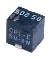 NIDEC COMPONENTS SM-3TW503 Trimmer, Multi Turn, RuO2 Cermet, Top Adjust, 50 kohm, Surface Mount, 11 Turns