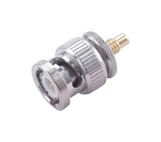 HUBER+SUHNER 33_BNC-SMC-50-2/1--_NE RF / Coaxial Adapter, BNC, Plug, SMC, Jack, Straight Adapter, 50 ohm