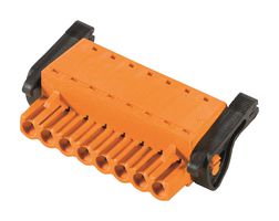 WEIDMULLER 1014440000 Pluggable Terminal Block, 5.08 mm, 8 Ways, 26 AWG, 12 AWG, 2.5 mm², Push In