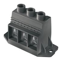 WEIDMULLER 1047310000 Wire-To-Board Terminal Block, 15 mm, 4 Ways, 20 AWG, 1 AWG, 50 mm², Screw