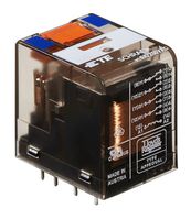 TE CONNECTIVITY - SCHRACK PT581024 Power Relay, 4PDT, 24 VDC, 6 A, PT Series, Through Hole, Non Latching