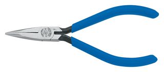 KLEIN TOOLS D321-41/2C Plier, Spring Loaded, Slim, Long Nose, 27 mm Jaw Length, 122.2 mm Overall Length