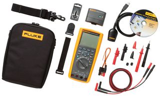 FLUKE FLUKE 287/FVF/IR3000 Handheld Digital Multimeter, With Forms Software & InfraRed Connector