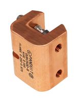PANDUIT GUBC500-6 Beam Grounding Clamp, MIL-STD-202G, 16 – 240mm², 12.7mm Hole Spacing, 80mm L x 54mm W x 63.5mm H