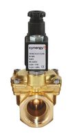 SENSATA / CYNERGY3 SOL3A1 Solenoid Valve, Industrial, 2 Port, 3/4", Normally Open, 24 Vdc, SOL Series, Brass