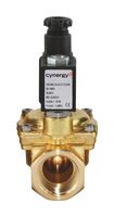 SENSATA / CYNERGY3 SOL7A4 Solenoid Valve, Industrial, 2 Port, 2"Normally Open, 230 Vac, SOL Series, Brass