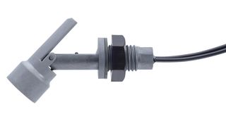 SENSATA / CYNERGY3 LLF46H100RF Float Switch, LLF40 Series, Horizontal, Internal Fitting, PPS, 100 VA, 1 m PVC Leads