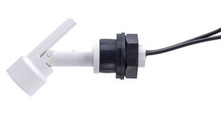 SENSATA / CYNERGY3 LLF78Y100RN Float Switch, LLF70 Series, Horizontal, External Fitting, Polypropylene, 25 VA, 1 m PVC Leads