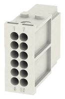 WEIDMULLER HDC MHD 12 MC Heavy Duty Connector, RockStar ModuPlug, Module, 12 Contacts, 1, Plug