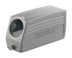 WEIDMULLER HDC 24B TSLU 1M25G Heavy Duty Connector, M25, Hood, Side Entry, Aluminium Body, End Clamp, 8