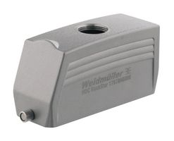 WEIDMULLER HDC 24B TOLU 1M25G Heavy Duty Connector, M25, Hood, Top Entry, Aluminium Body, End Clamp, 8