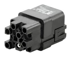 WEIDMULLER HDC HQ 12 FC Heavy Duty Connector, RockStar HQ, Insert, 12+PE Contacts, 1, Receptacle