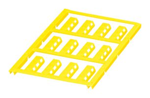 PHOENIX CONTACT 0820439 Wire Marker, Printable, Blank (No Legend), Yellow, 24mm x 5mm