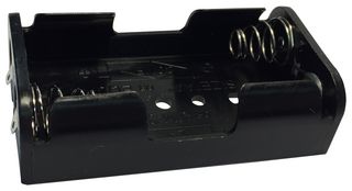 PRO ELEC PE000019 Battery Holder, Panel, AA Battery Size, 2 Position