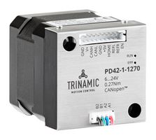 TRINAMIC / ANALOG DEVICES PD42-1-1270-CANOPEN Stepper Motor, Single Shaft, 42 mm, Bipolar, 1.8 °, 0.22 N-m, 1 A
