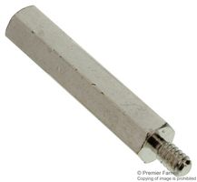 KEYSTONE 1963 Standoff, Brass, 8-32, Hex Male-Female, 38.1 mm, 47.6 mm