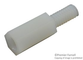 KEYSTONE 4830 Standoff, Nylon 6.6 (Polyamide 6.6), 8-32, Hex Male-Female, 12.7 mm, 22.2 mm