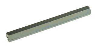 KEYSTONE 1643 Standoff, Brass, 6-32, Hex Female-Female, 63.5 mm