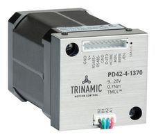 TRINAMIC / ANALOG DEVICES PD42-4-1370-TMCL Stepper Motor, Single Shaft, 42 mm, Bipolar, 1.8 °, 0.7 N-m, 2 A