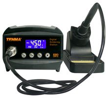 TENMA 21-21310 UK Soldering Station, 80 W, 240 V, 480 °C, Heater, Power Supply, Iron Stand, UK Plug