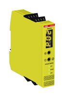 ABB - JOKAB 2TLA010070R0400 Safety Relay, 24 VDC, DPST-NO, DPST-NO, Sentry USR22 Series, DIN Rail, 3 A, Screw