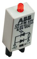 ABB 1SVR405652R0000 Relay Accessory, Pluggable Function Module, ABB CR-P & CR-M Series Relay Sockets, CR-P/M Series