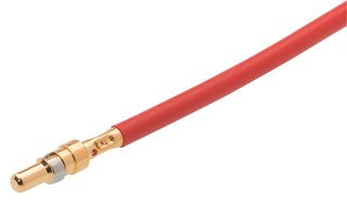 MOLEX 201845-0040 Rectangular Power Contact, MultiCat 201845 Series, Gold Plated Contacts, Copper Alloy, Pin, Crimp
