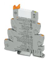 PHOENIX CONTACT 2909528 Power Relay, SPDT, 24 VDC, 6 A, PLC-INTERFACE Series, DIN Rail