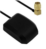 SIRETTA MIKE3A/0.5M/SMAM/RA/S/17 GPS Antenna, 1.57542GHz, 1.5 VSWR, 3dBi Gain, 50ohm, Right Hand Circular Polarisation, Magnetic