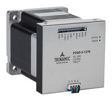 TRINAMIC / ANALOG DEVICES PD60-3-1276-TMCL Stepper Motor, Single Shaft, 60 mm, Bipolar, 1.8 °, 2.1 N-m, 2.8 A