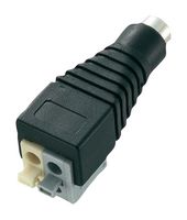 CLEVER LITTLE BOX CLB-JL-8114 DC Power Connector, Socket, 5 A, 5.5 mm, Cable Mount, Push Lock