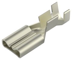 TE CONNECTIVITY 2238198-3 Quick Disconnect Terminal, FASTON 187, Female Quick Disconnect, 4.75mm x 0.81mm, 0.187" x 0.032"