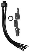 C&K COMPONENTS YF21132C2WCNQ Keylock Switch, On-On, DPDT, YF Series, 2 Position, Wire Leaded, 4 A