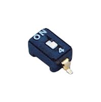 NIDEC COMPONENTS CFS-0102MB DIP / SIP Switch, 1 Circuits, Slide, Surface Mount, SPST-NO, 6 V, 100 mA