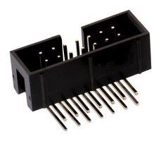 WURTH ELEKTRONIK 61203421721 Pin Header, Wire-to-Board, 2.54 mm, 2 Rows, 34 Contacts, Through Hole Right Angle, WR-BHD