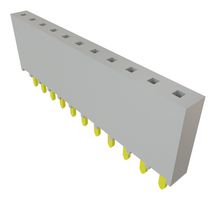 SAMTEC SSW-111-01-G-S PCB Receptacle, Board-to-Board, 2.54 mm, 1 Rows, 11 Contacts, Through Hole Mount
