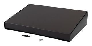 HAMMOND 1456RL1BKBK. Metal Enclosure, Instrument, Aluminium, 92.03 mm, 434.82 mm, 294.87 mm, IP31