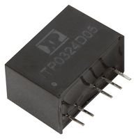 XP POWER ITP0312D05 Isolated Through Hole DC/DC Converter, ITE, SIP, 4:1, 3 W, 2 Output, 5 V