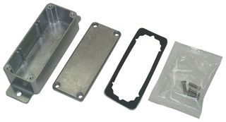 MULTICOMP PRO MC003595 Metal Enclosure, Wall Mount, Diecast Aluminium, 89.1 mm, 35 mm, 30 mm, IP66