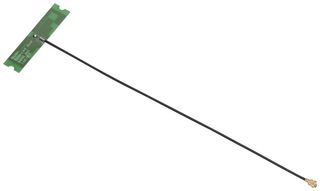 MOLEX 146187-0100 Antenna, PCB, 5.15 GHz to 5.85 GHz, 4.5 dBi Gain, 50 ohm, Linear Polarization, Screw Mounting