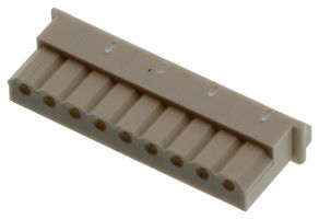 MOLEX 50-37-5093 . Connector Housing, Natural, Mini-SPOX 5264 Series, Receptacle, 9 Ways, 2.5 mm