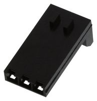 MOLEX 50-57-9503 Connector Housing, Black, SL 70066 Series, Receptacle, 3 Ways, 2.54 mm